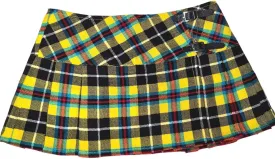 13 Inch Micro Mini Plaid Kilt Skirt