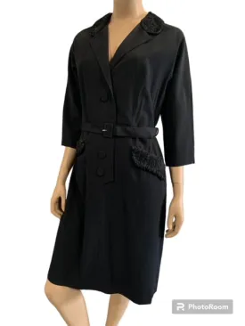 1940 French  Vintage  Dress #R39  Includes  AUS POSTAGE
