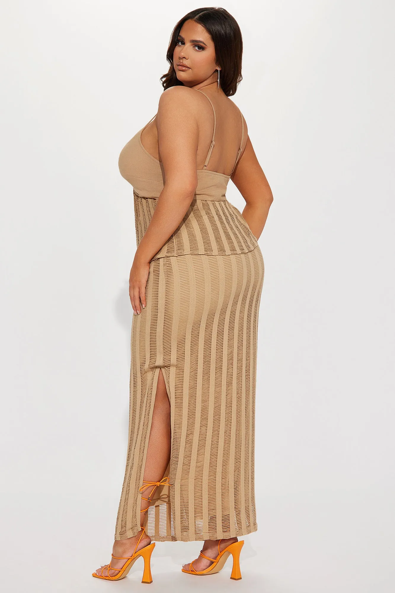 Always On Point Skirt Set - Mocha