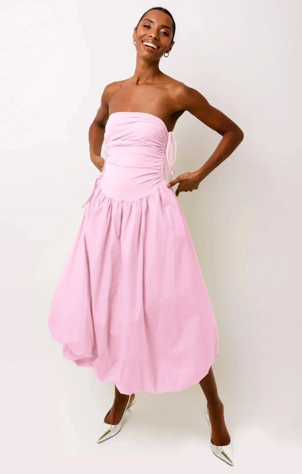 Amy Lynn Alexa Baby Pink Puffball Dress