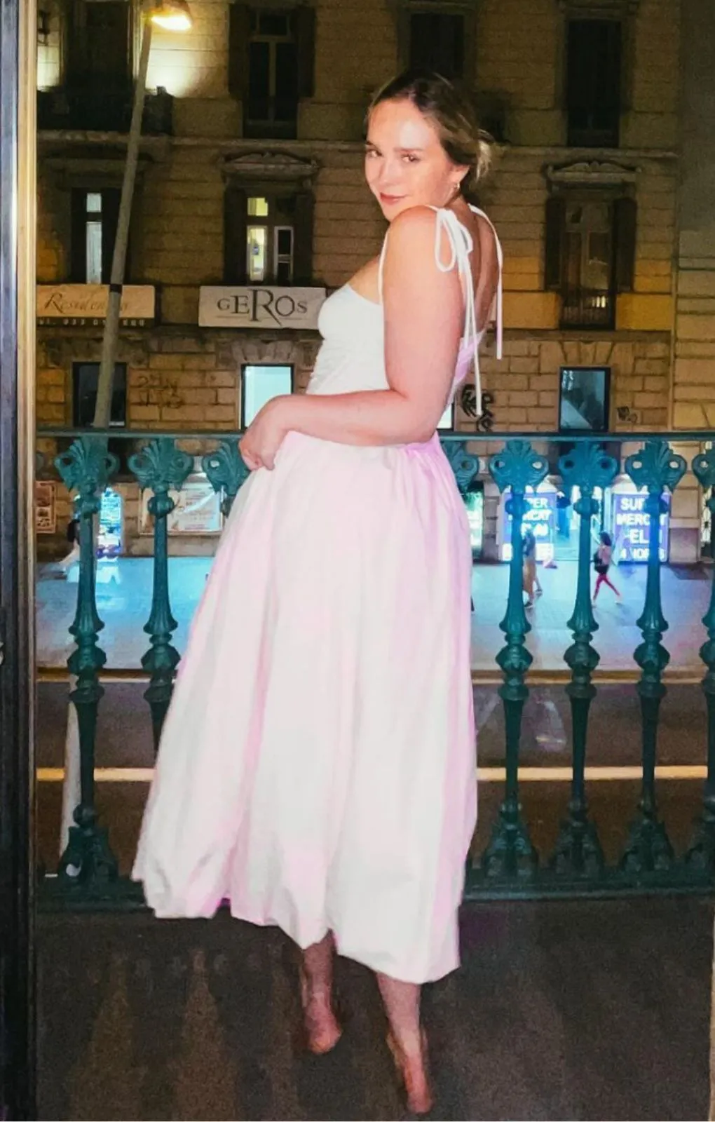 Amy Lynn Alexa Baby Pink Puffball Dress