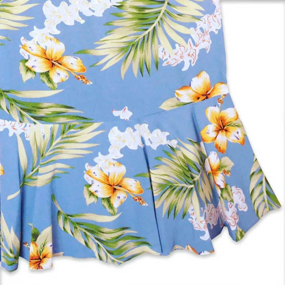 Atoll Blue Laka Hawaiian Dress