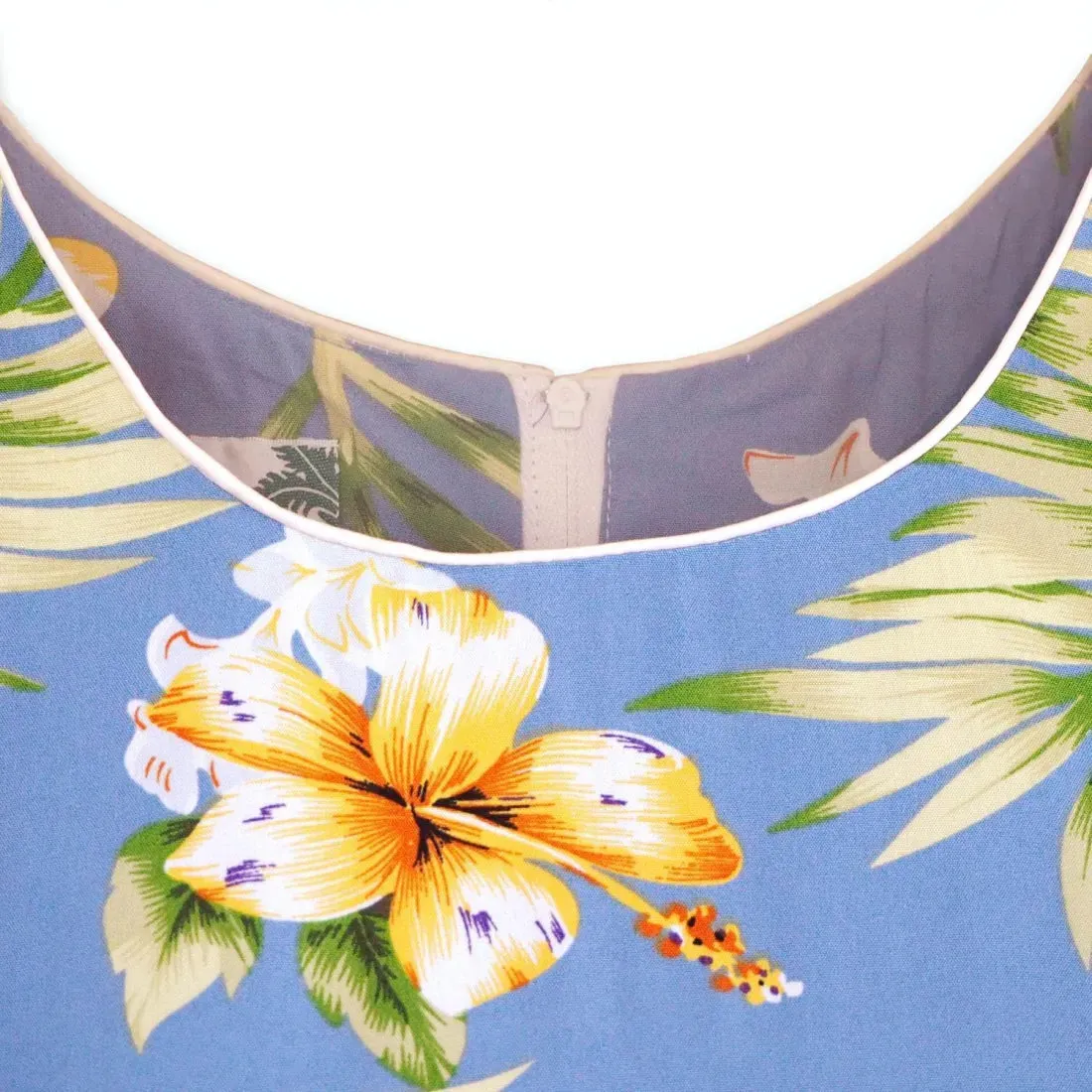 Atoll Blue Laka Hawaiian Dress