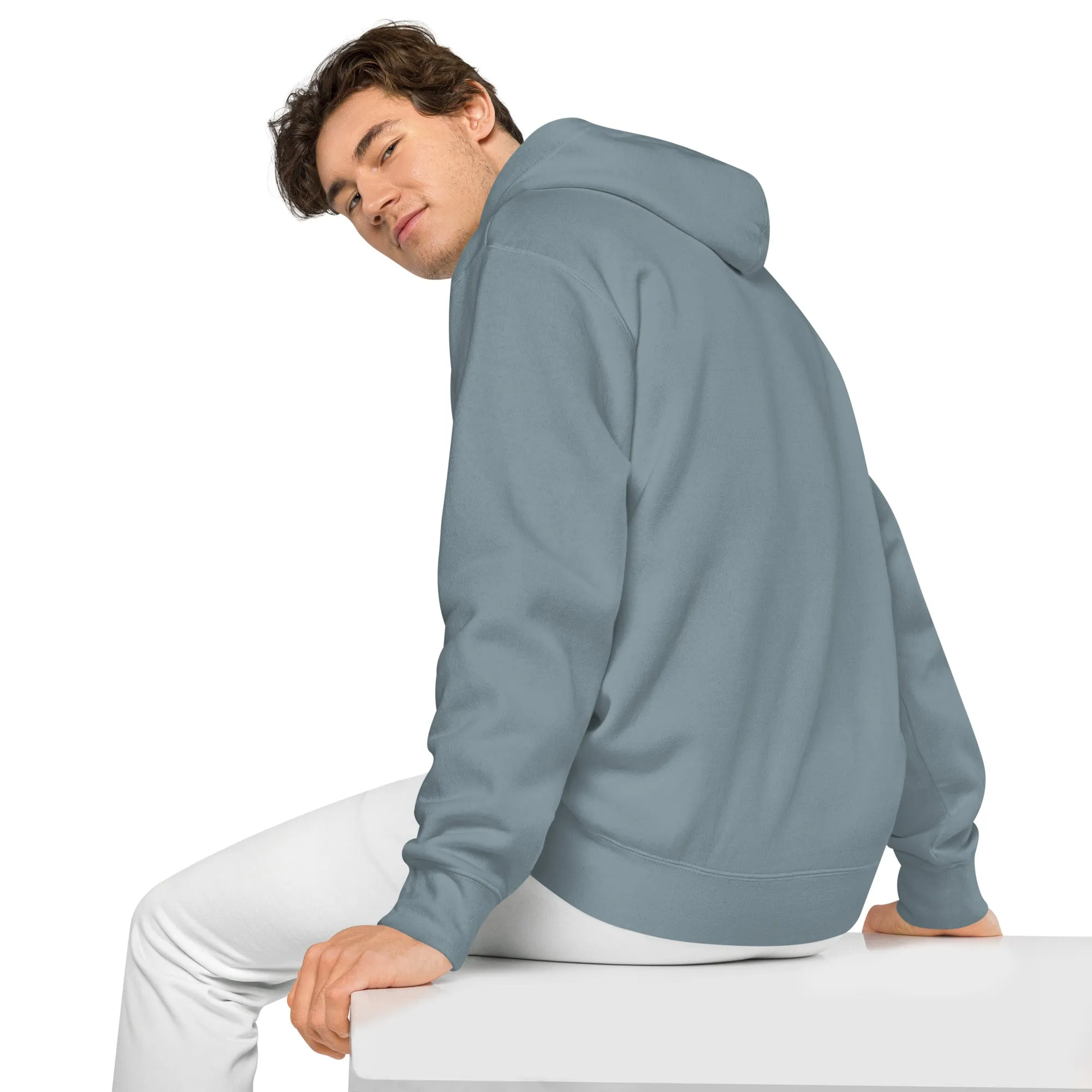 AUC Unicorn - Embroidered Heavy-Weight Garment-Dyed Hoodie - Unisex