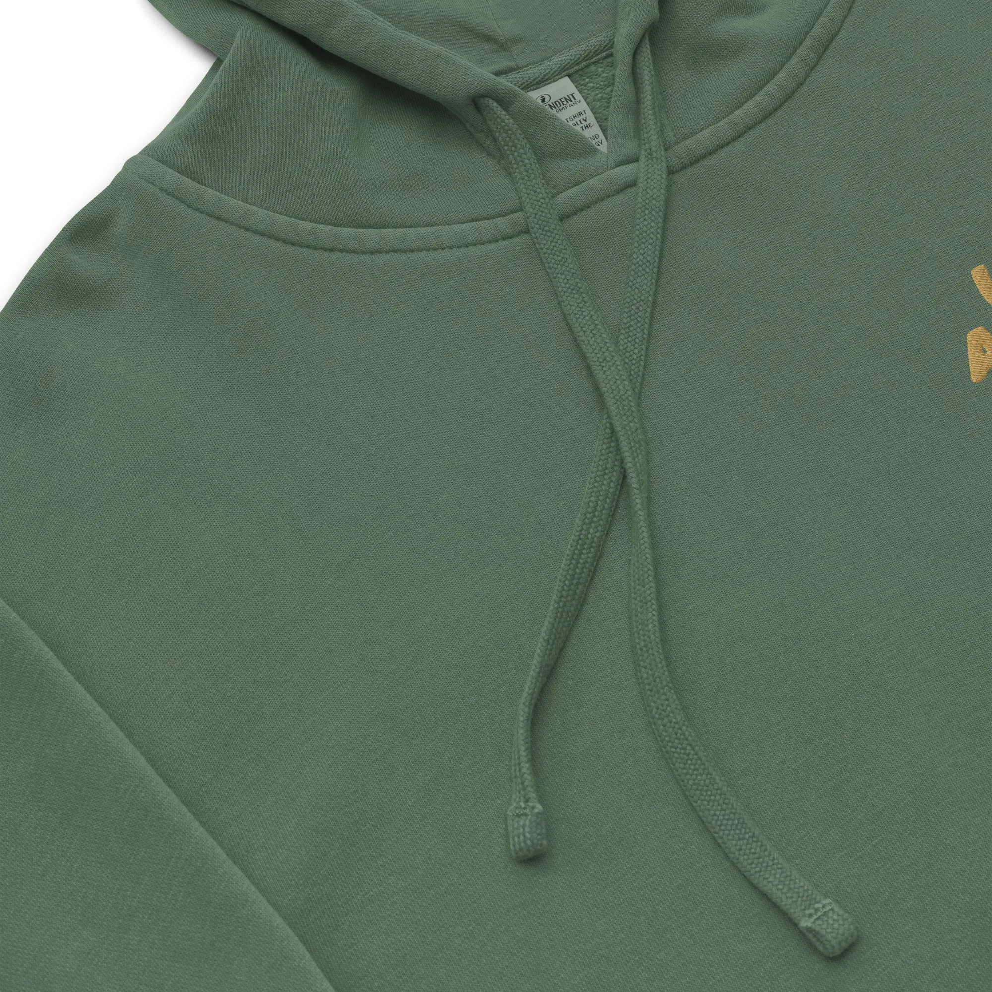 AUC Unicorn - Embroidered Heavy-Weight Garment-Dyed Hoodie - Unisex
