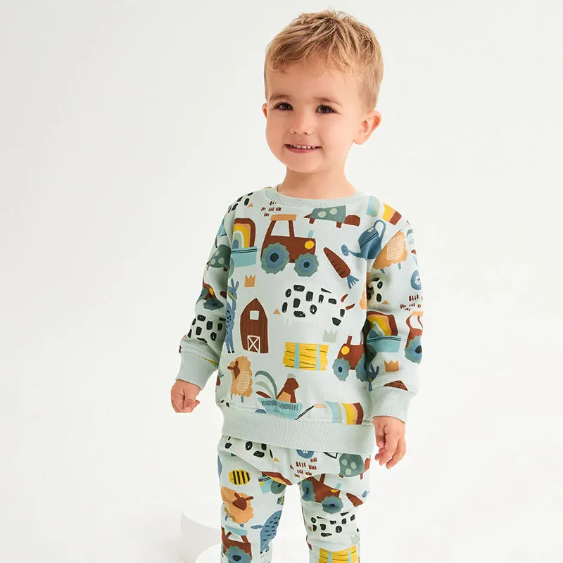 Baby Boy Cartoon Graphic Long Sleeve Hot Selling Hoodie by MyKids-USA™