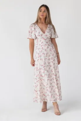 Birdie Blush Floral Maxi Dress