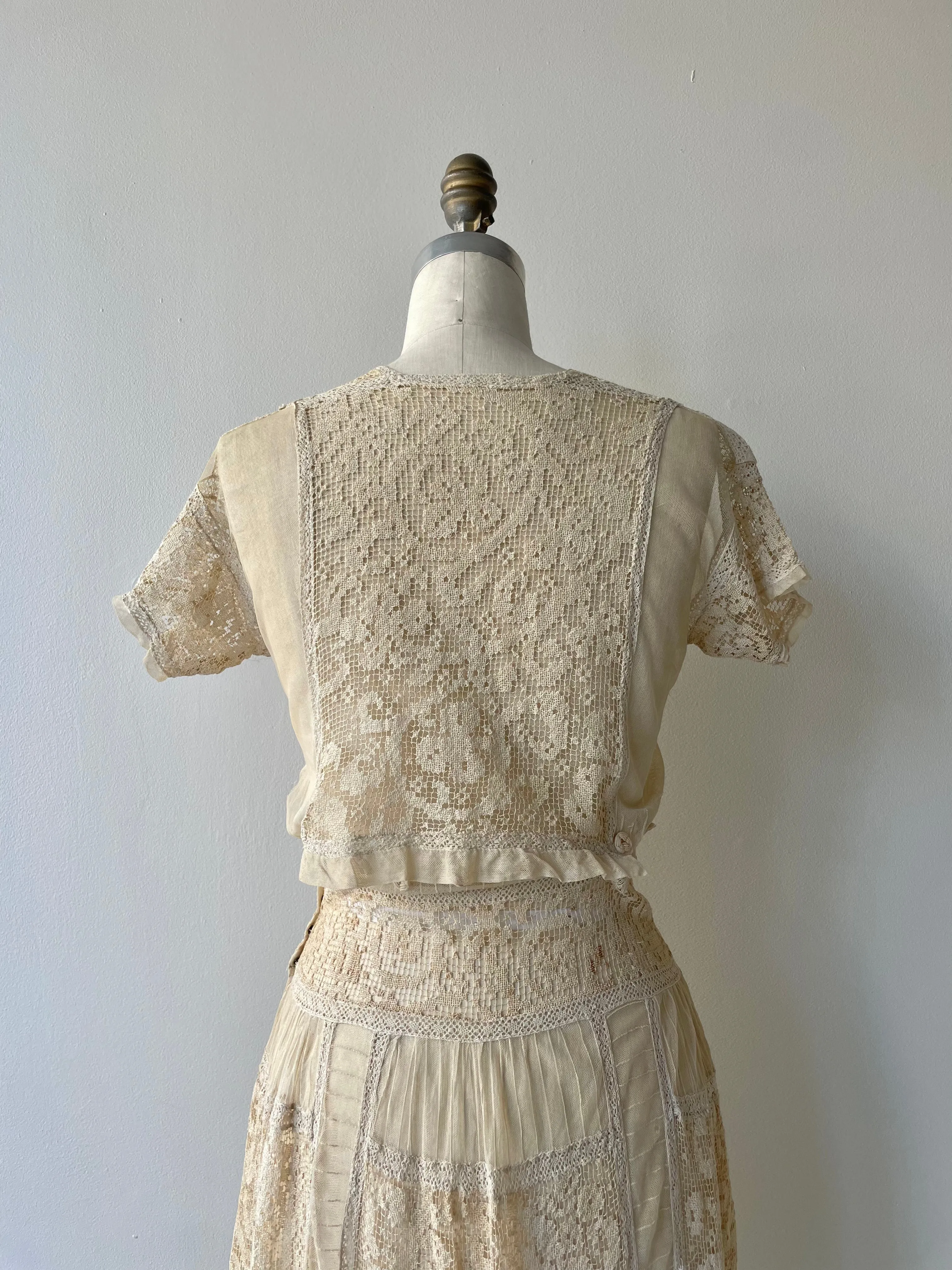 Broderie Lace Dress | 1920s
