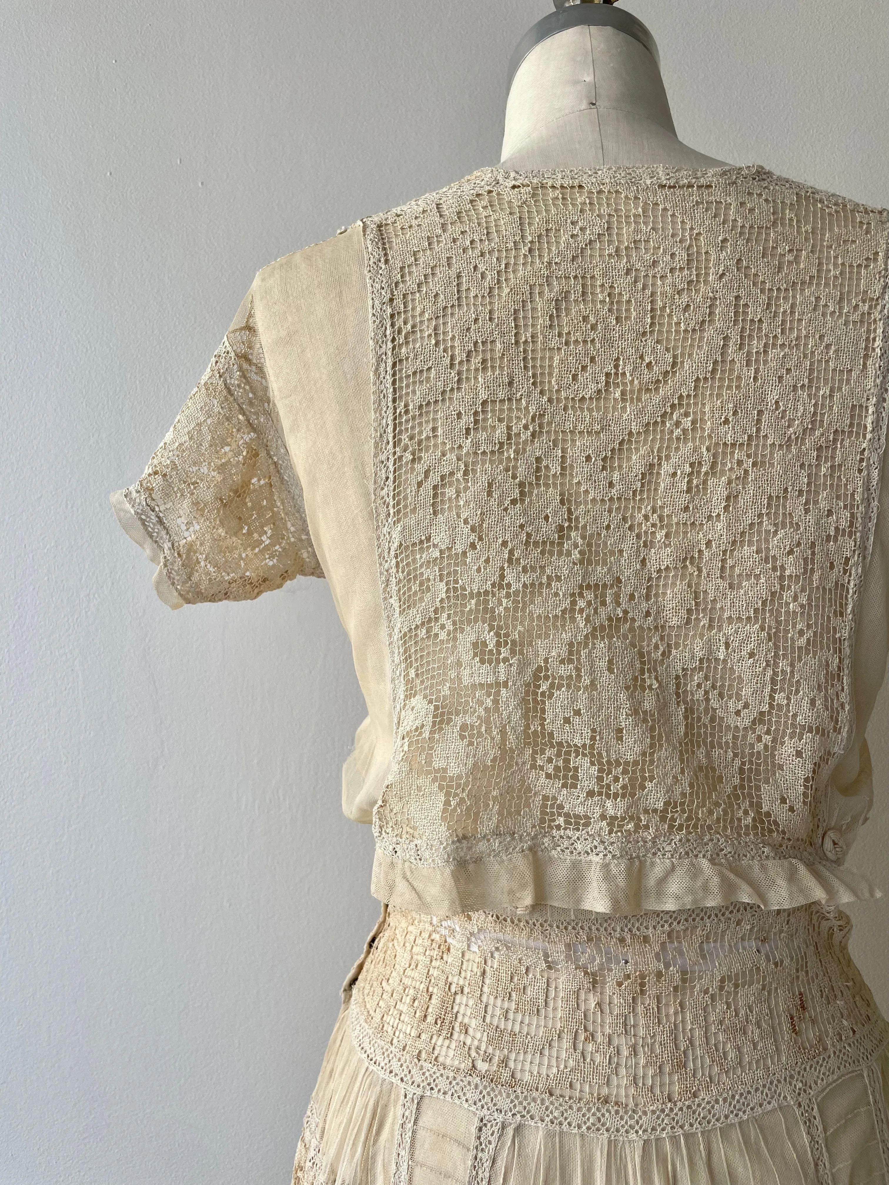 Broderie Lace Dress | 1920s