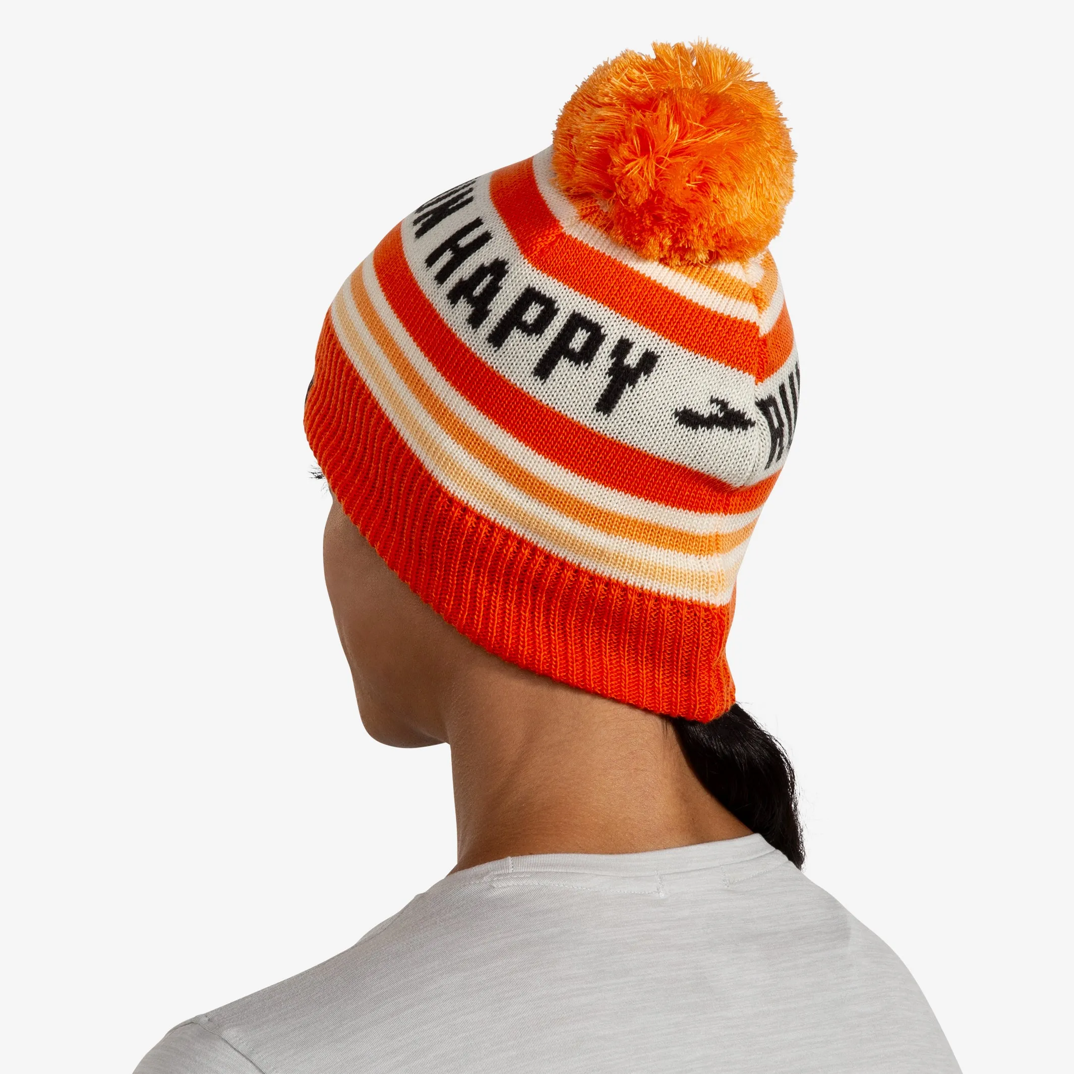 Brooks - Heritage Pom Beanie - Unisexe