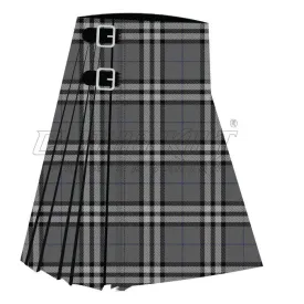 Burberry Grey Premium Tartan Kilt