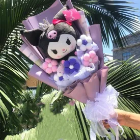 Cartoon Flowers Plush Bouquet