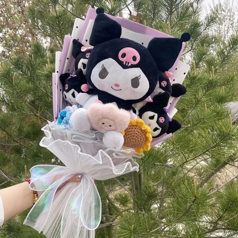 Cartoon Flowers Plush Bouquet