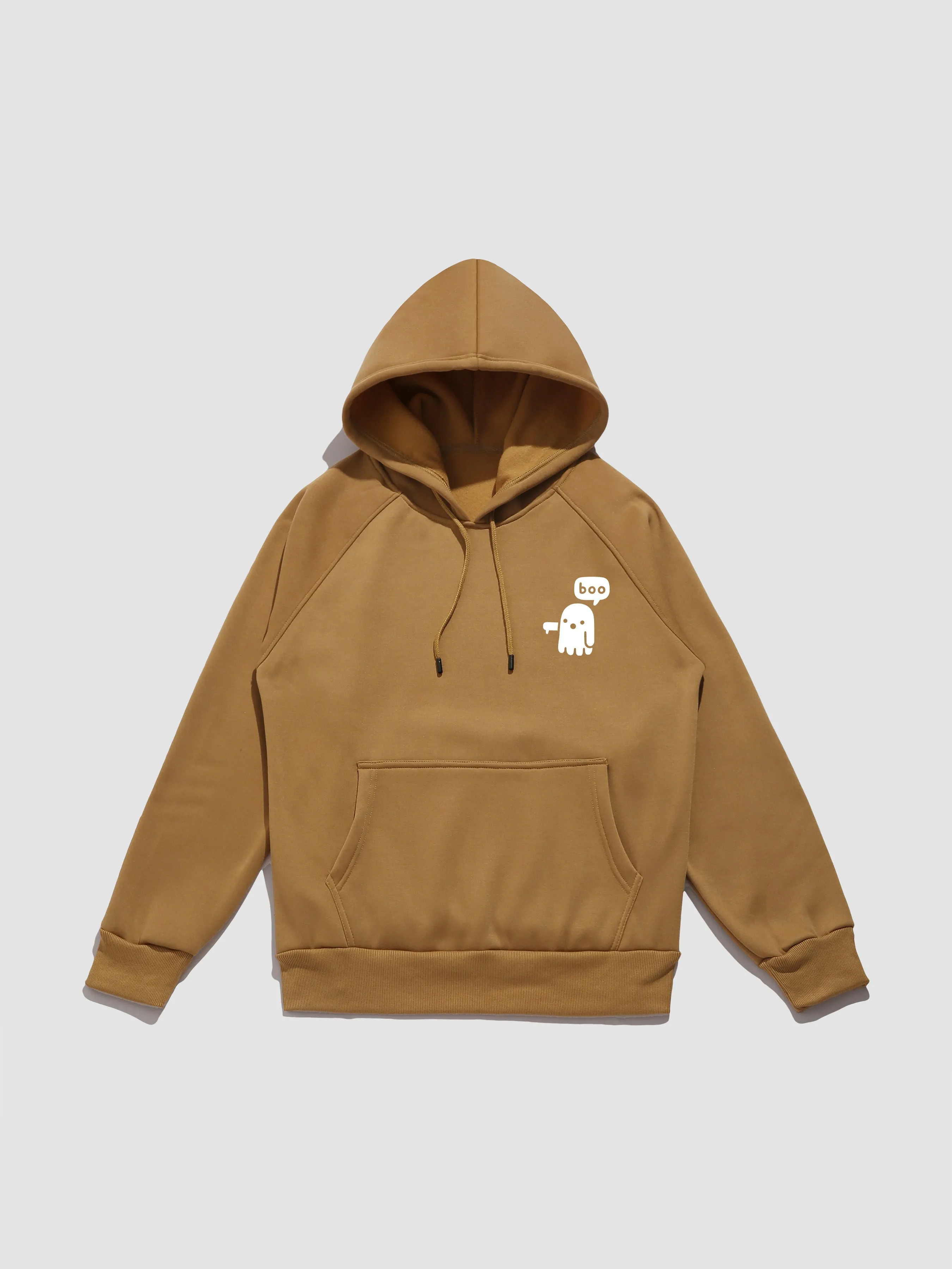 Cartoon Ghost Print Hoodie