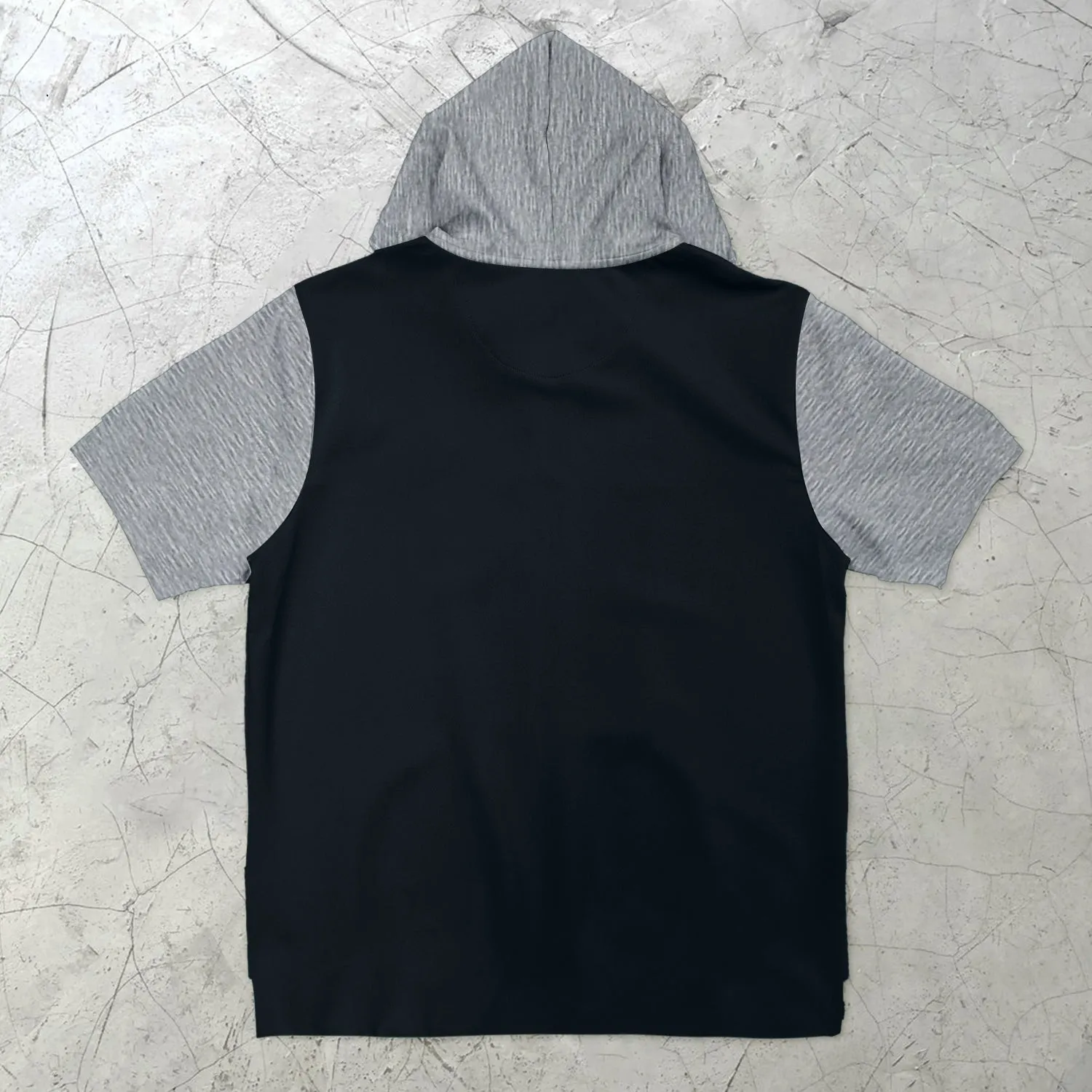 Cartoon Print Street Short Sleeve Hoodie