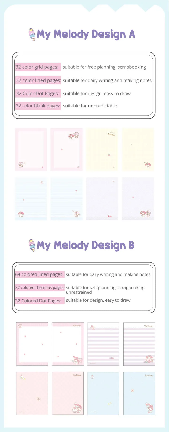 Cartoon Squishy Notebook