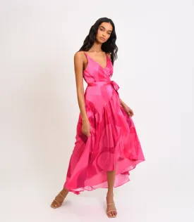 ELMA WRAP DRESS