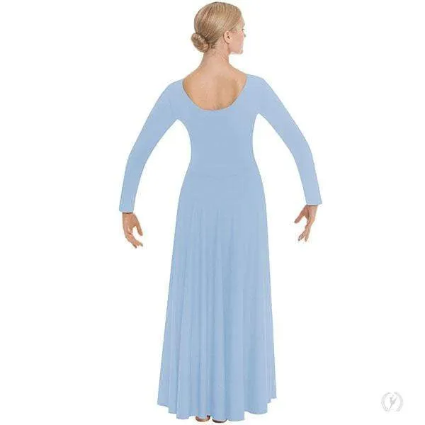Eurotard Womens Simple Long Sleeve Praise Dress