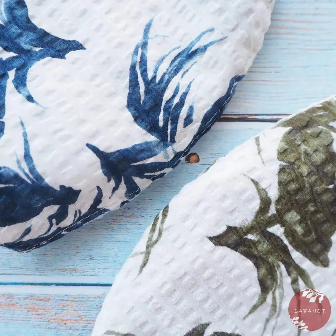 Hawaiian Face Mask • Green Pili Grass