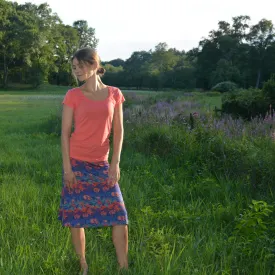Hawaiian Print Skirt