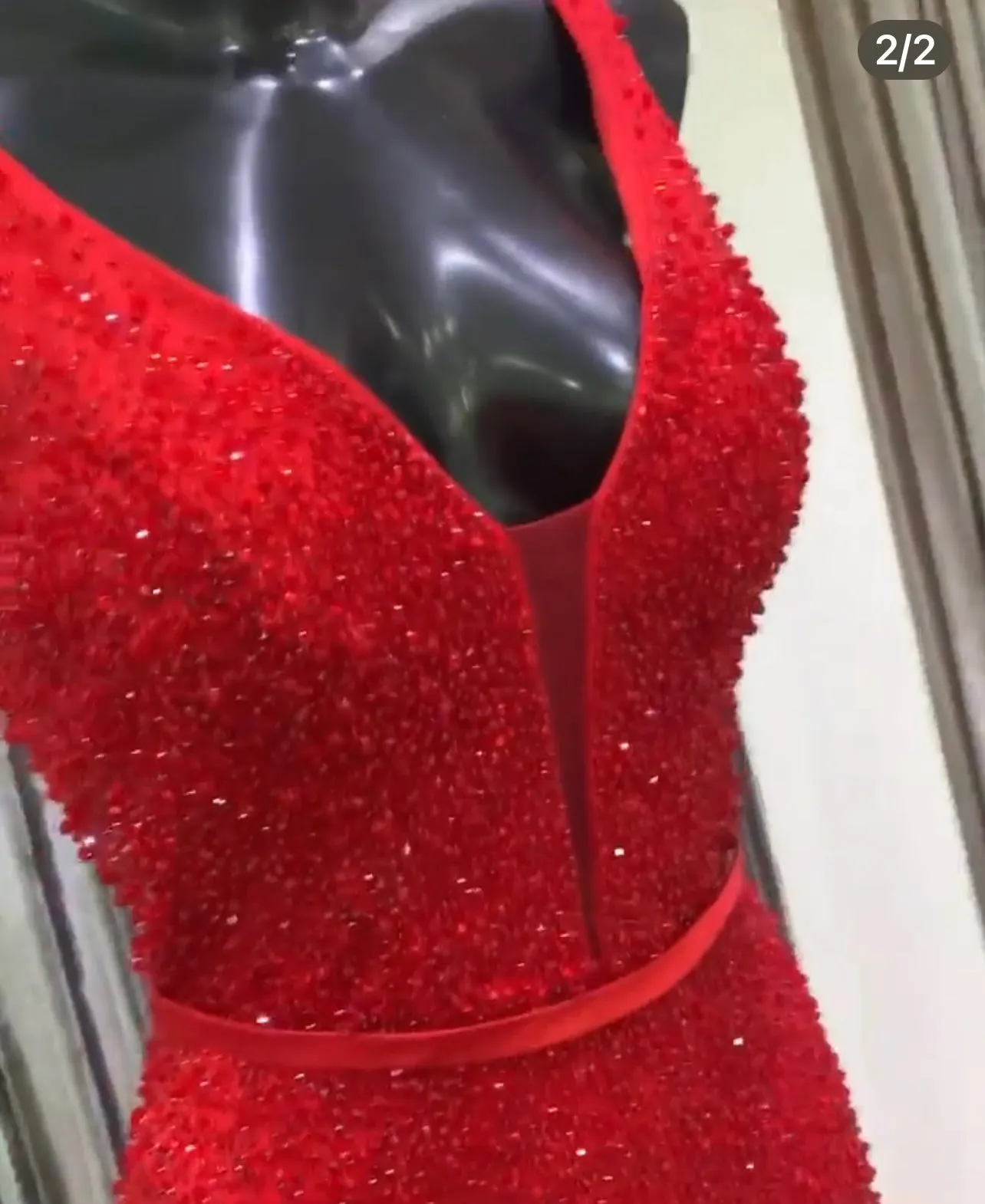 Jayden red fishtail layered tulle prom dress ONE OFF SALE DRESS size 10
