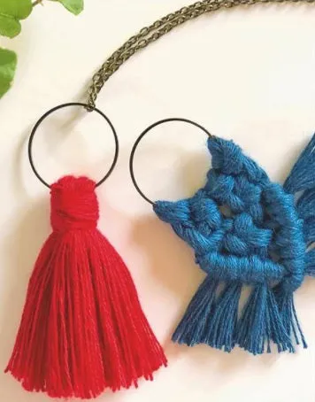 Kit fils pour pendentifs Nœuds et Pompon