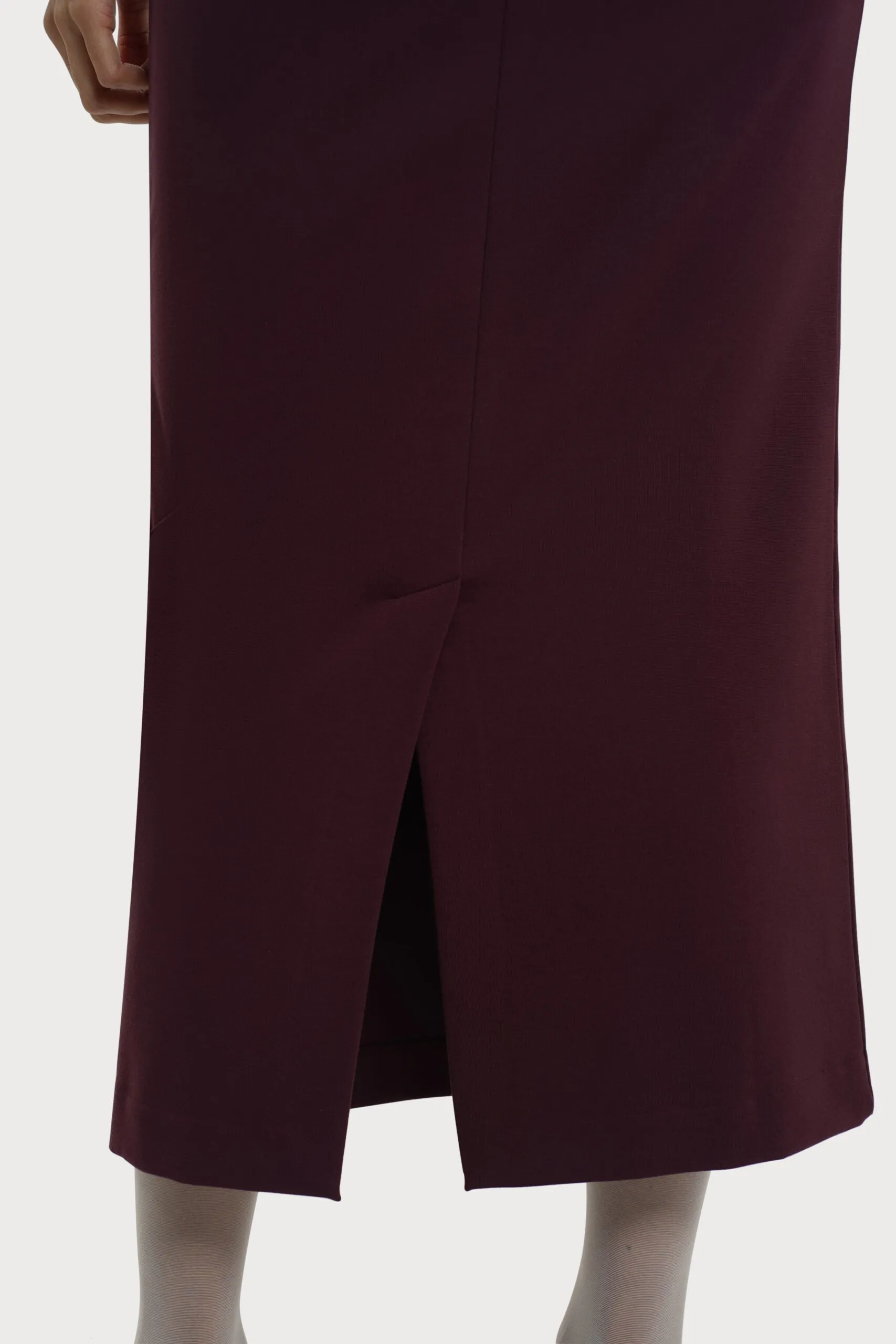Lala Skirt Wine Red