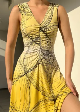 Late 90's Electric Mini Dress (S-M)