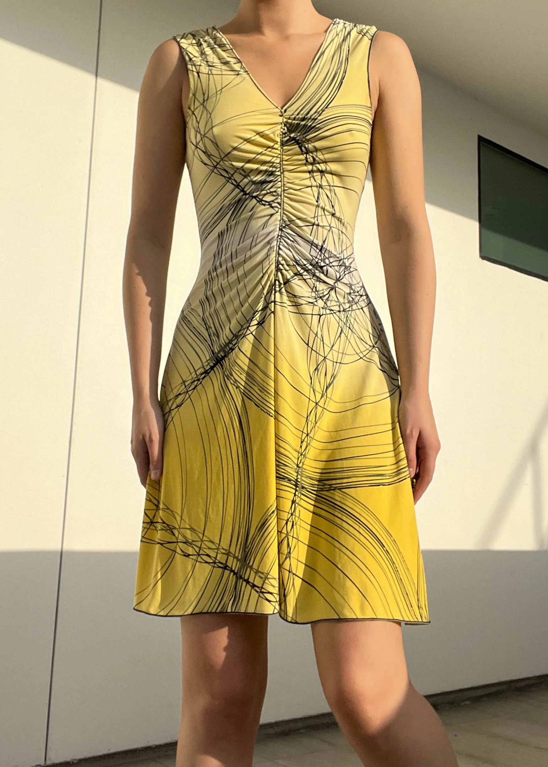 Late 90's Electric Mini Dress (S-M)