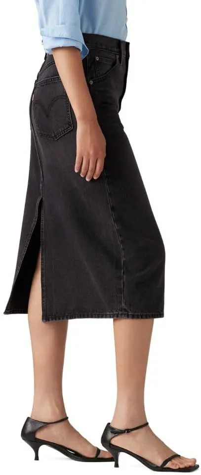 Levi's Women's High-Rise Slit Skirt