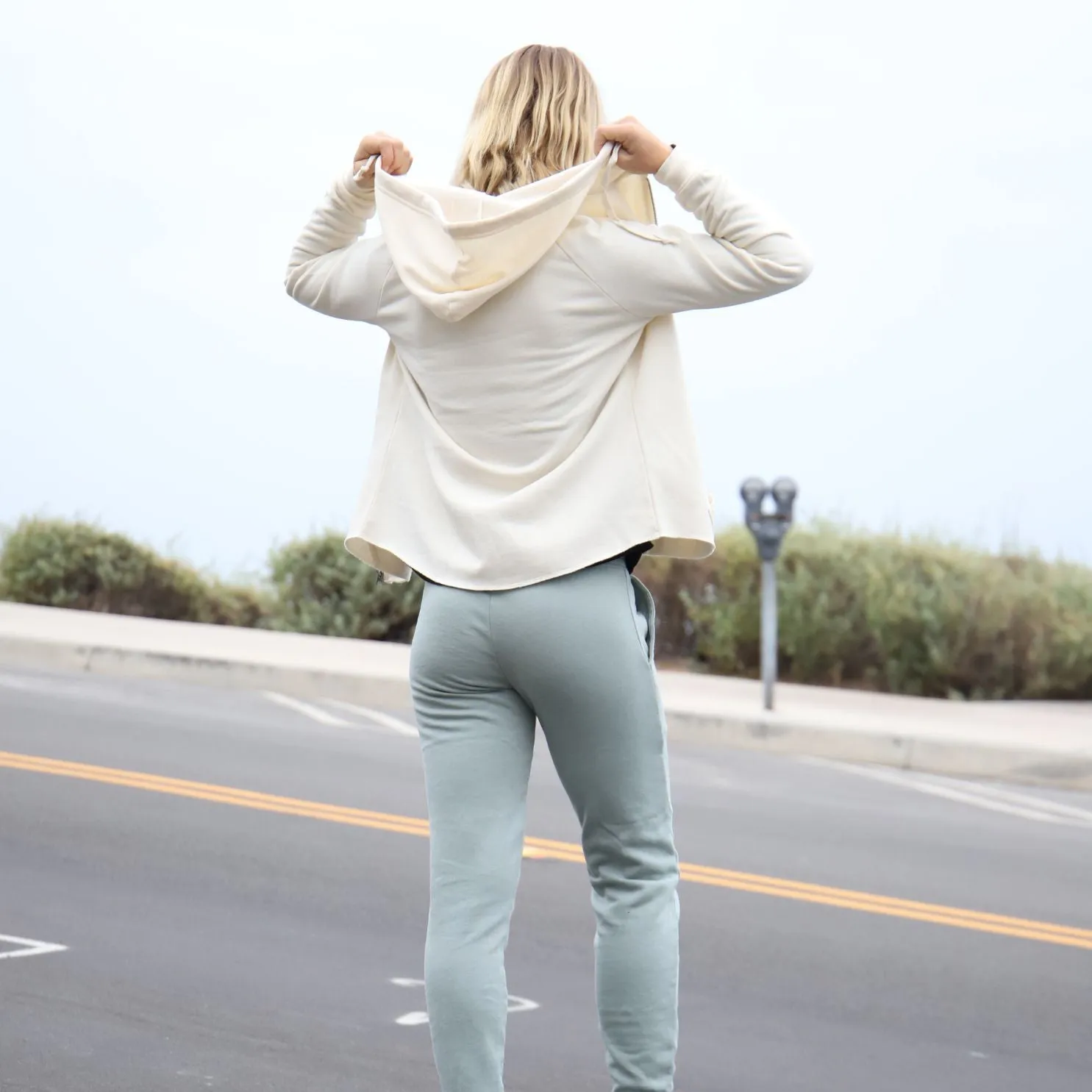 Lightweight Coastal Soft Zip up Hoodie