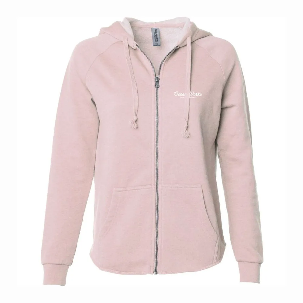 Lightweight Coastal Soft Zip up Hoodie