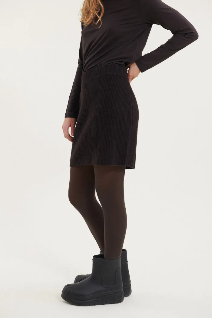 Lise Short Skirt - Chocolate torte