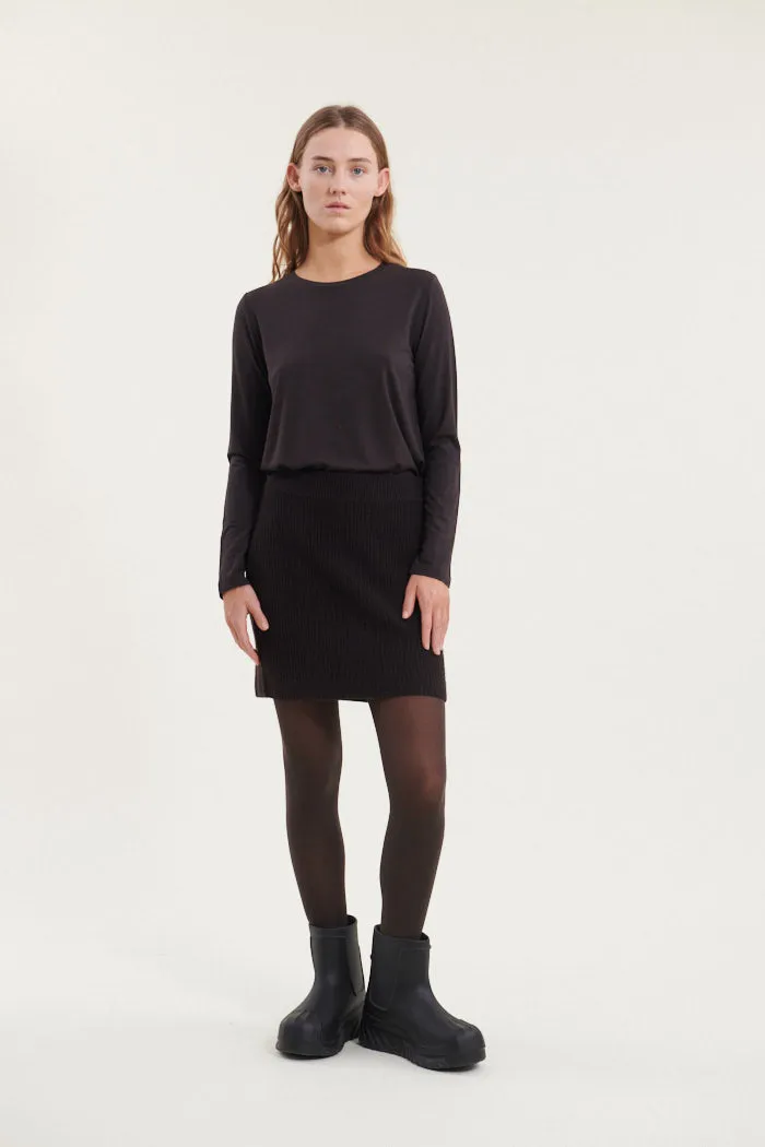 Lise Short Skirt - Chocolate torte