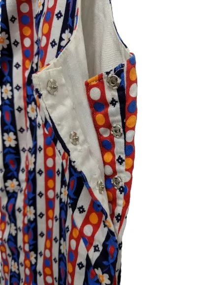[M] Vintage 1960s/70s Handmade Floral Dress