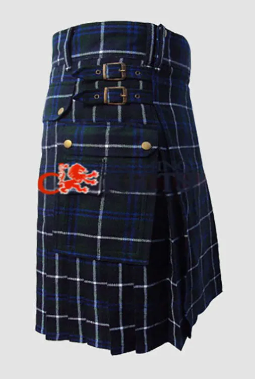 Modern Cargo Tartan Kilt
