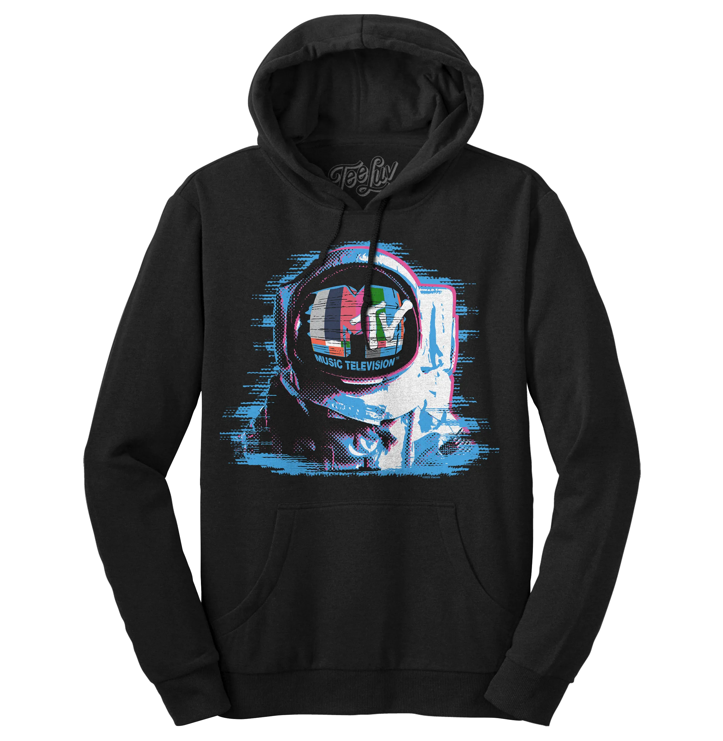 MTV Astronaut Hooded Sweatshirt - Black