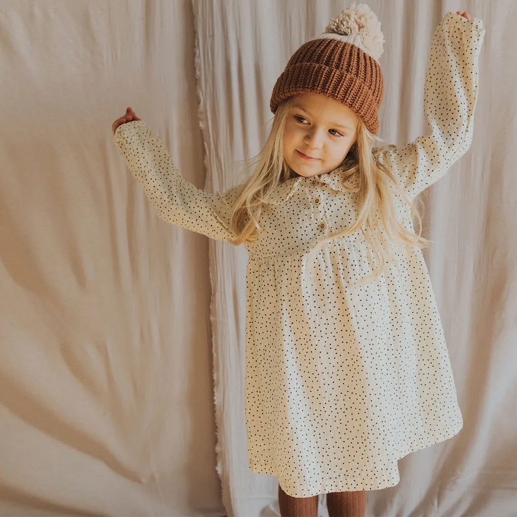 Mütze Pom Pom Bi Cocoa