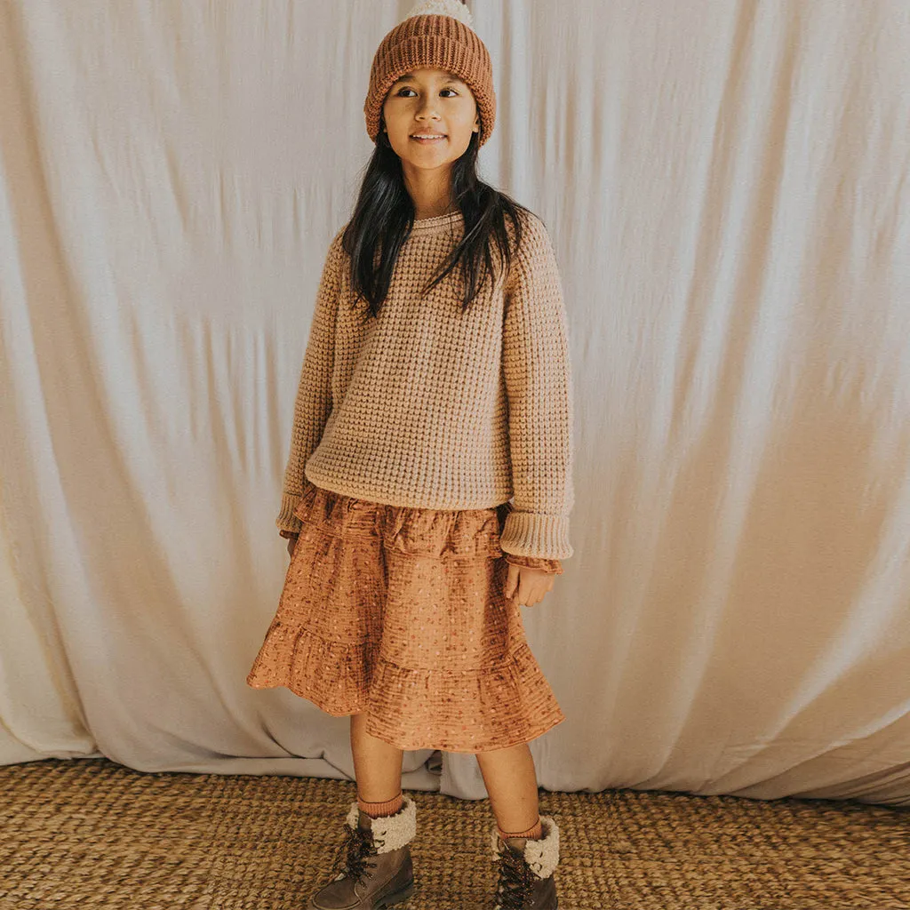 Mütze Pom Pom Bi Cocoa