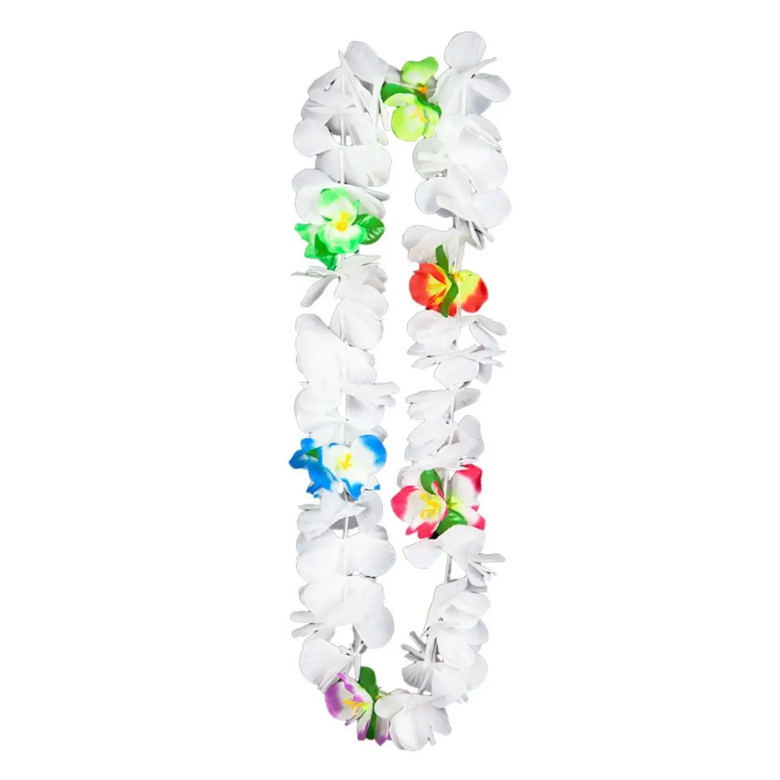 Orchid Lei Hawaii Garland 8.5cm Petals Flower Necklace