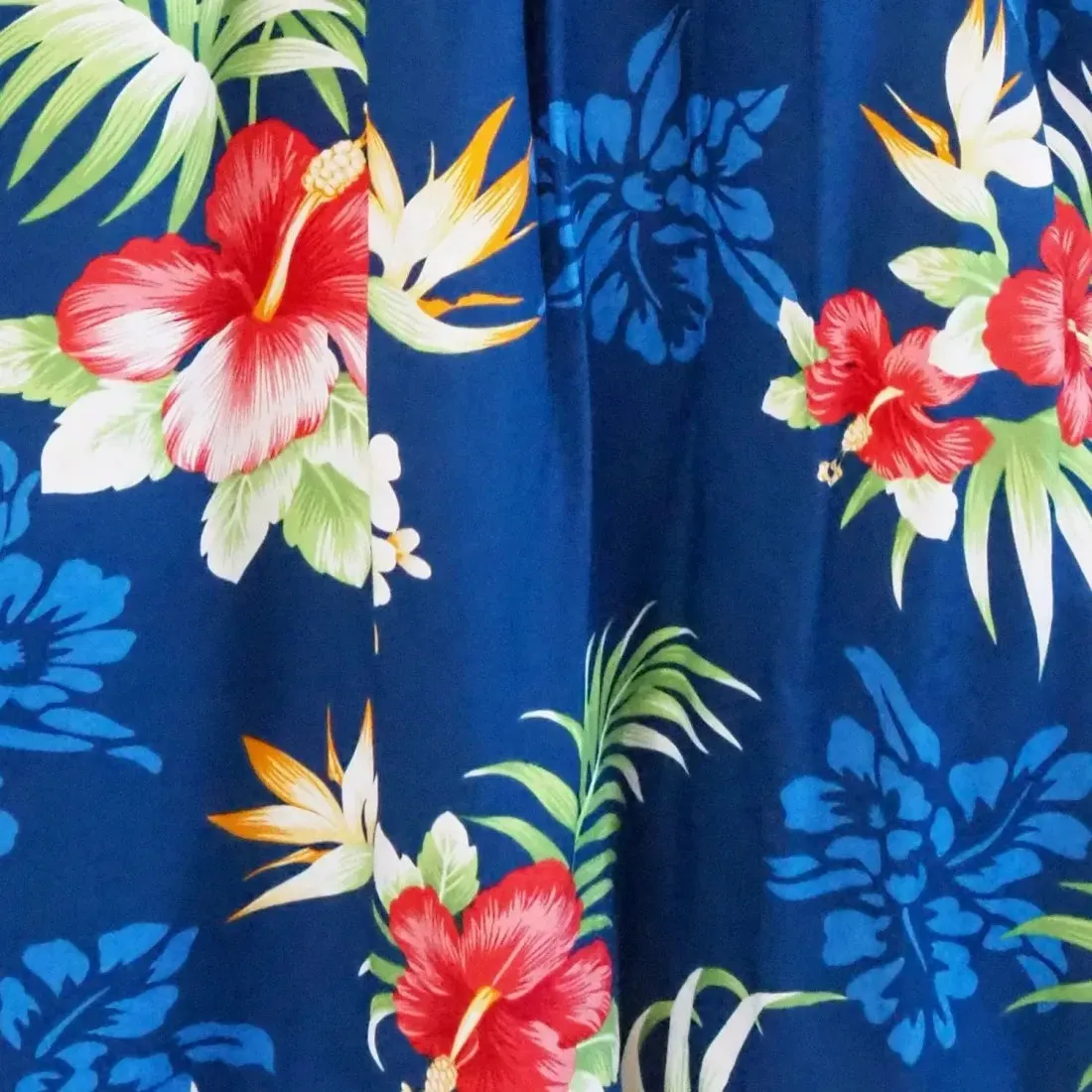 Passion Navy Blue Moonkiss Hawaiian Dress