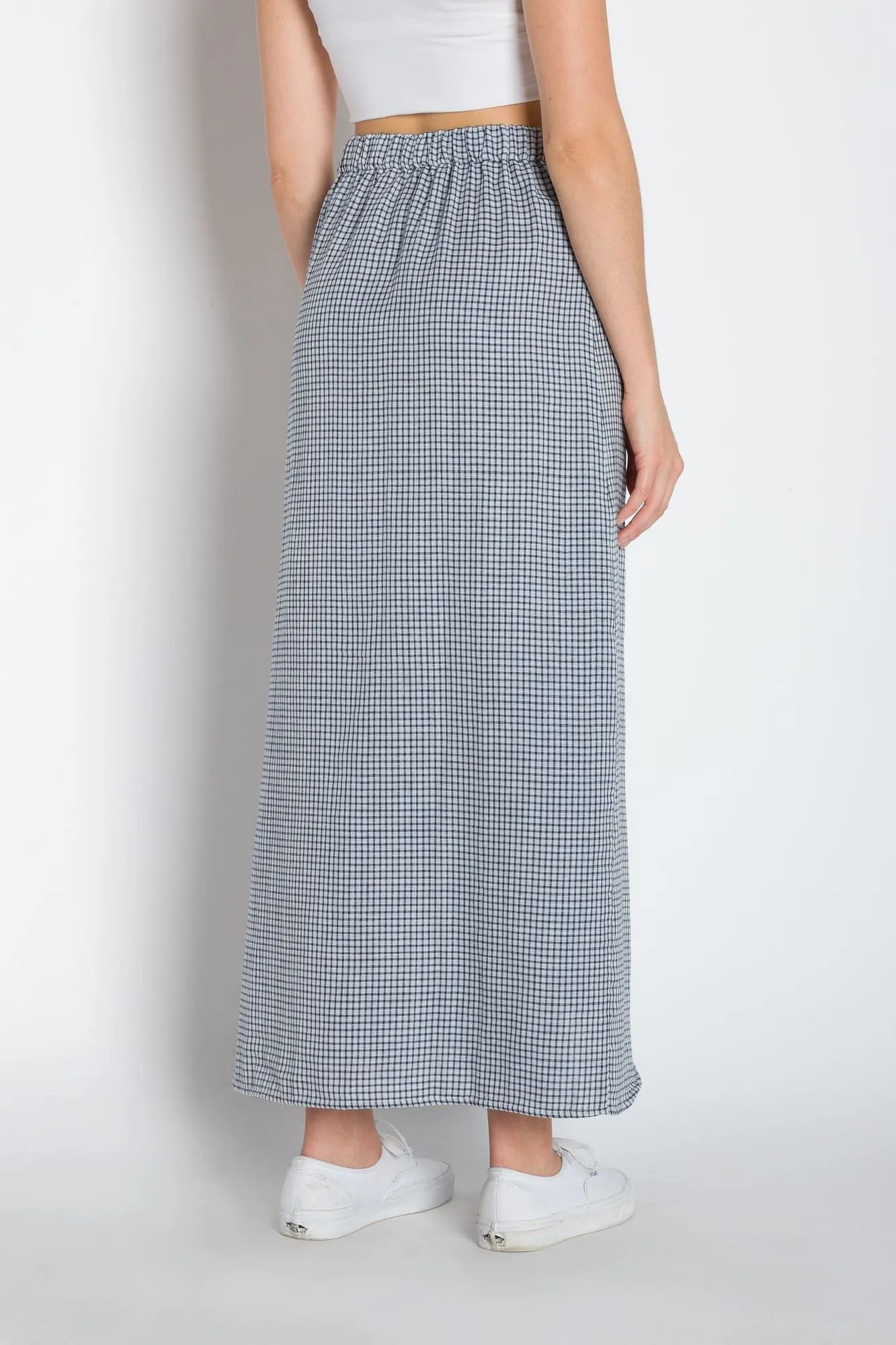 Patricia | Women's Calf Length Woven Wrap Skirt