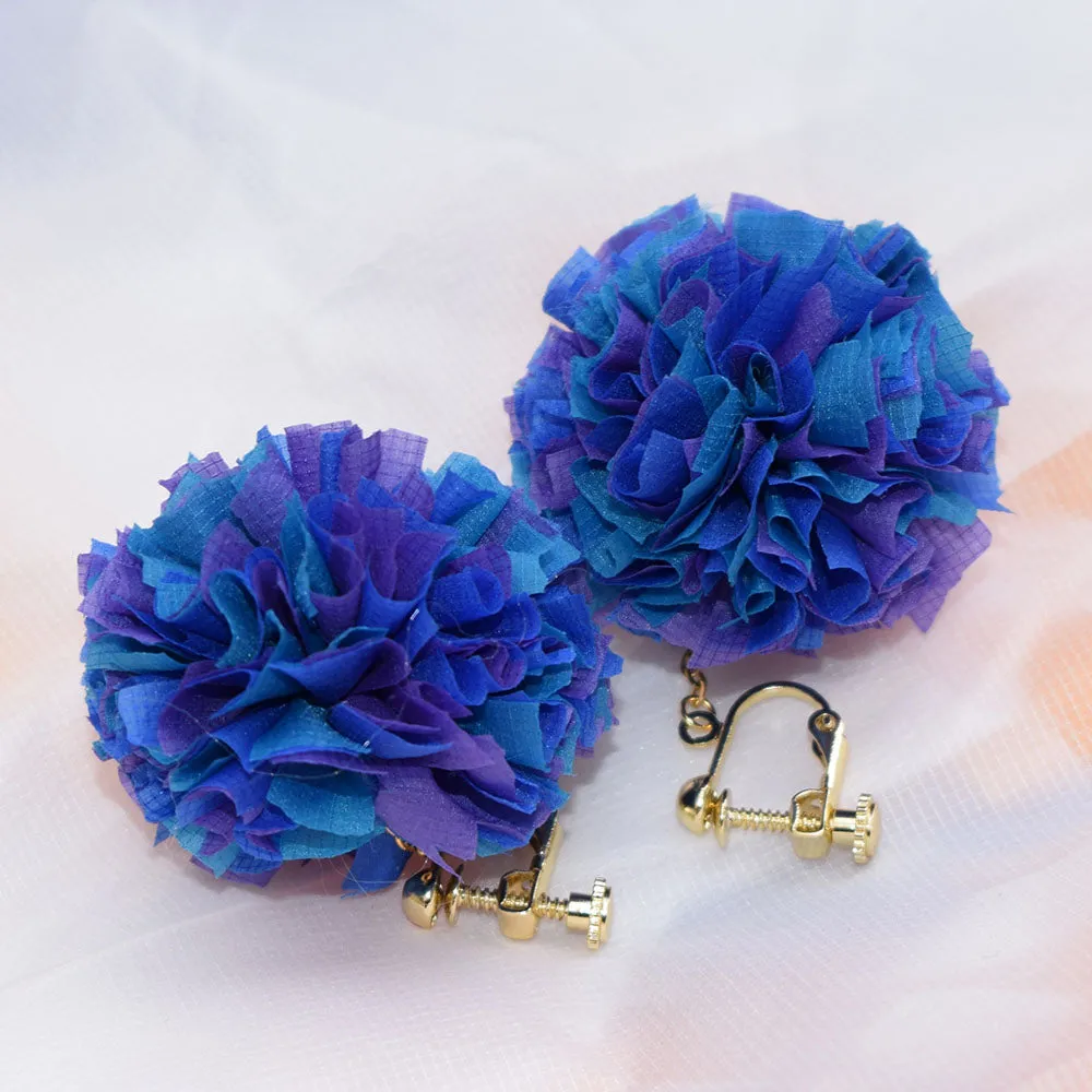POMPON EARRING＆ PIERCED