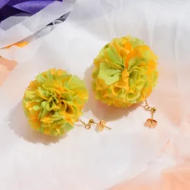 POMPON EARRING＆ PIERCED
