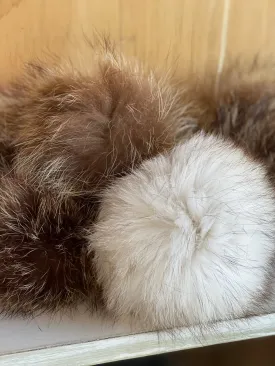 Pompon fourrure recyclée