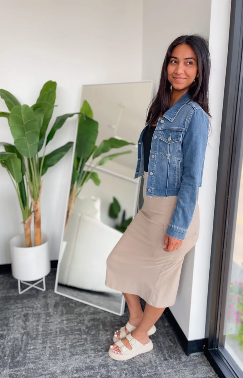 Samantha Cargo Midi Skirt