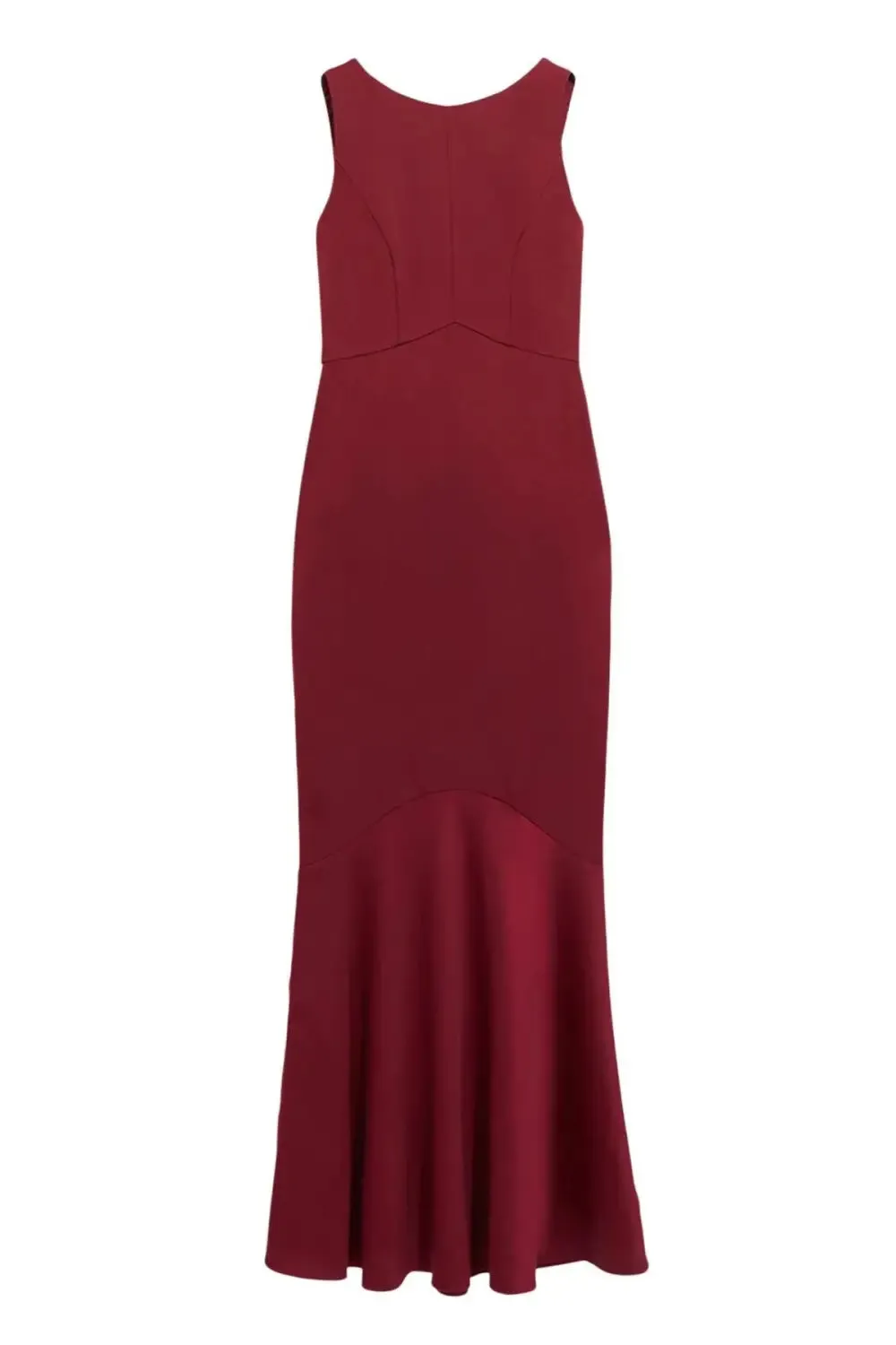 Satin Mermaid Maxi Dress