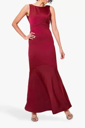 Satin Mermaid Maxi Dress