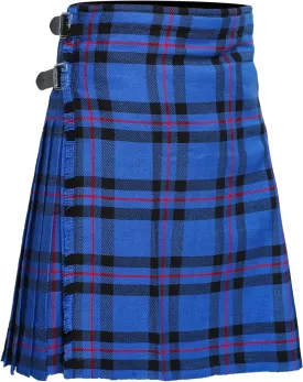 Scottish Men's 8 Yard Tartan Kilt, Highland Wedding Kilt