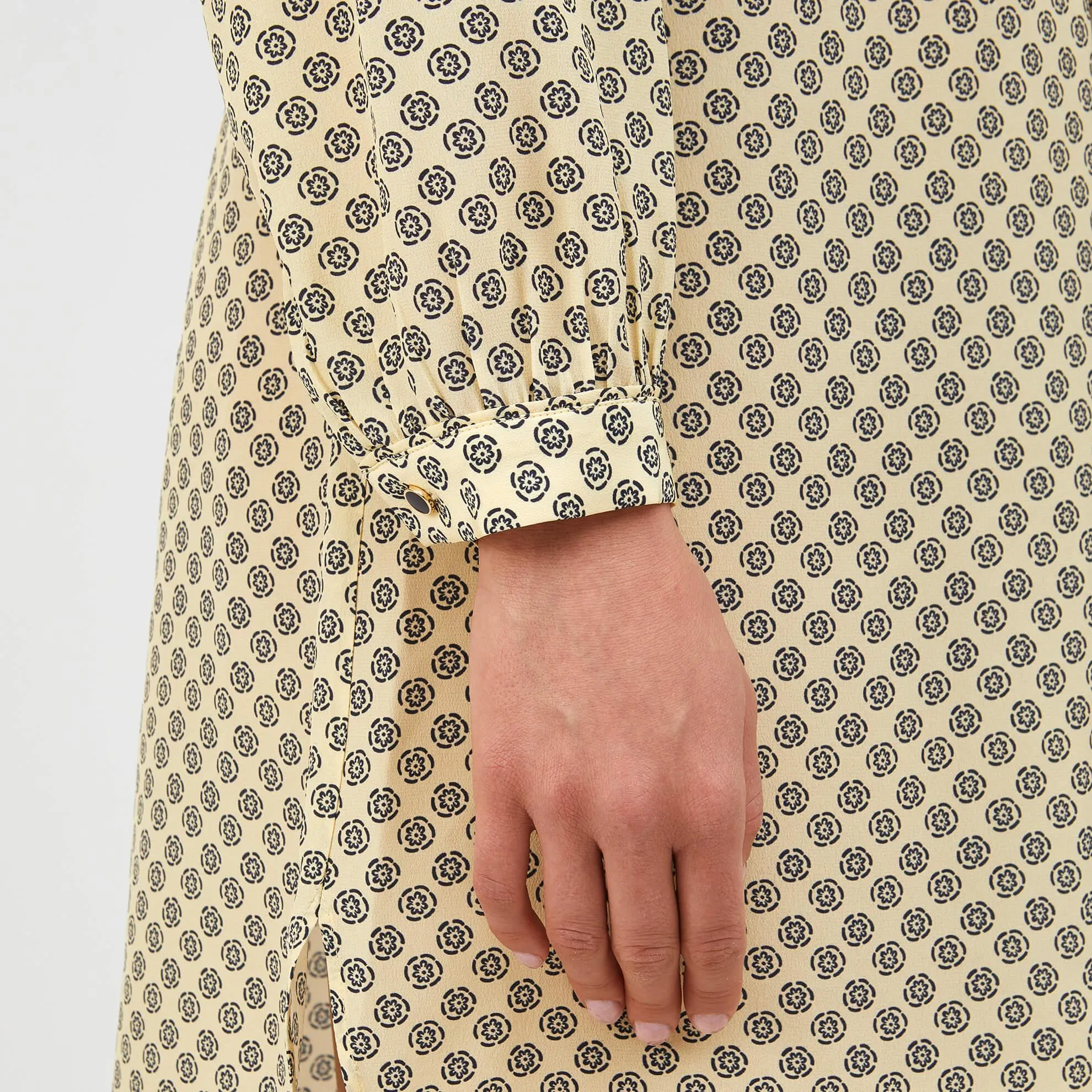 Silk Champagne Dress